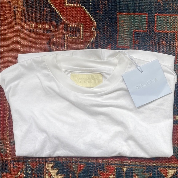 Roucha Tuka T-Shirt - White - NWT - Small - Picture 8 of 9